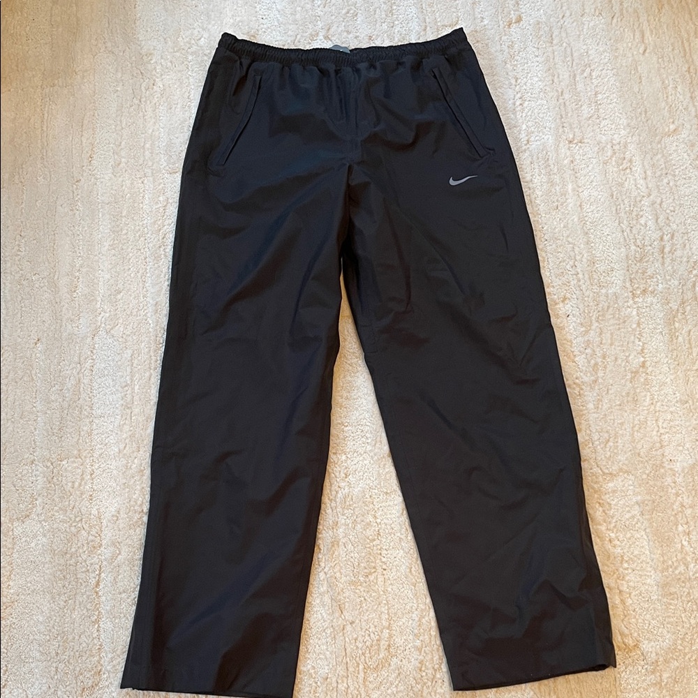 Nike Men's Black Golf Pants Storm-fit packable NWTS Large